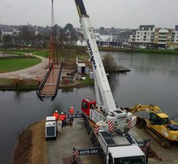 levage pont voirie manutention grue mobile bretagne